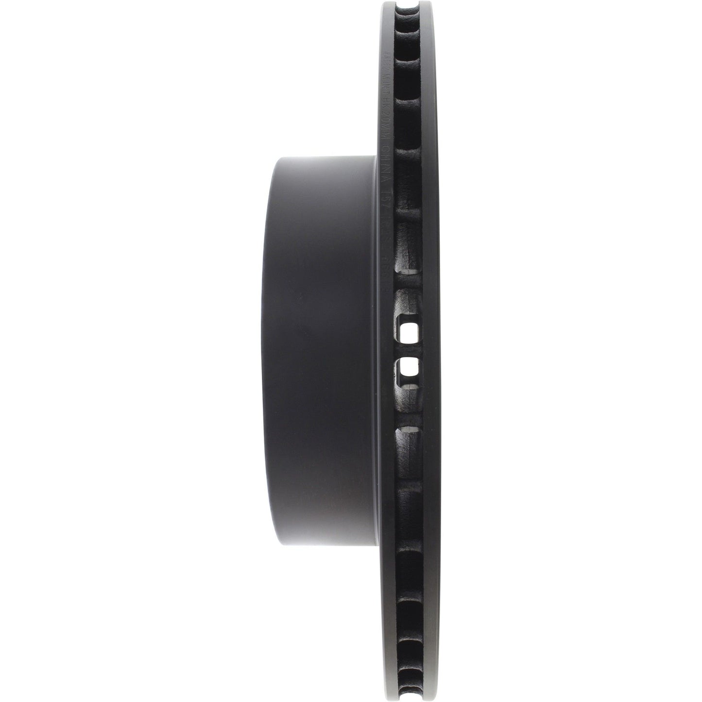 StopTech Sport Cross Drilled Brake Rotor; Front Left