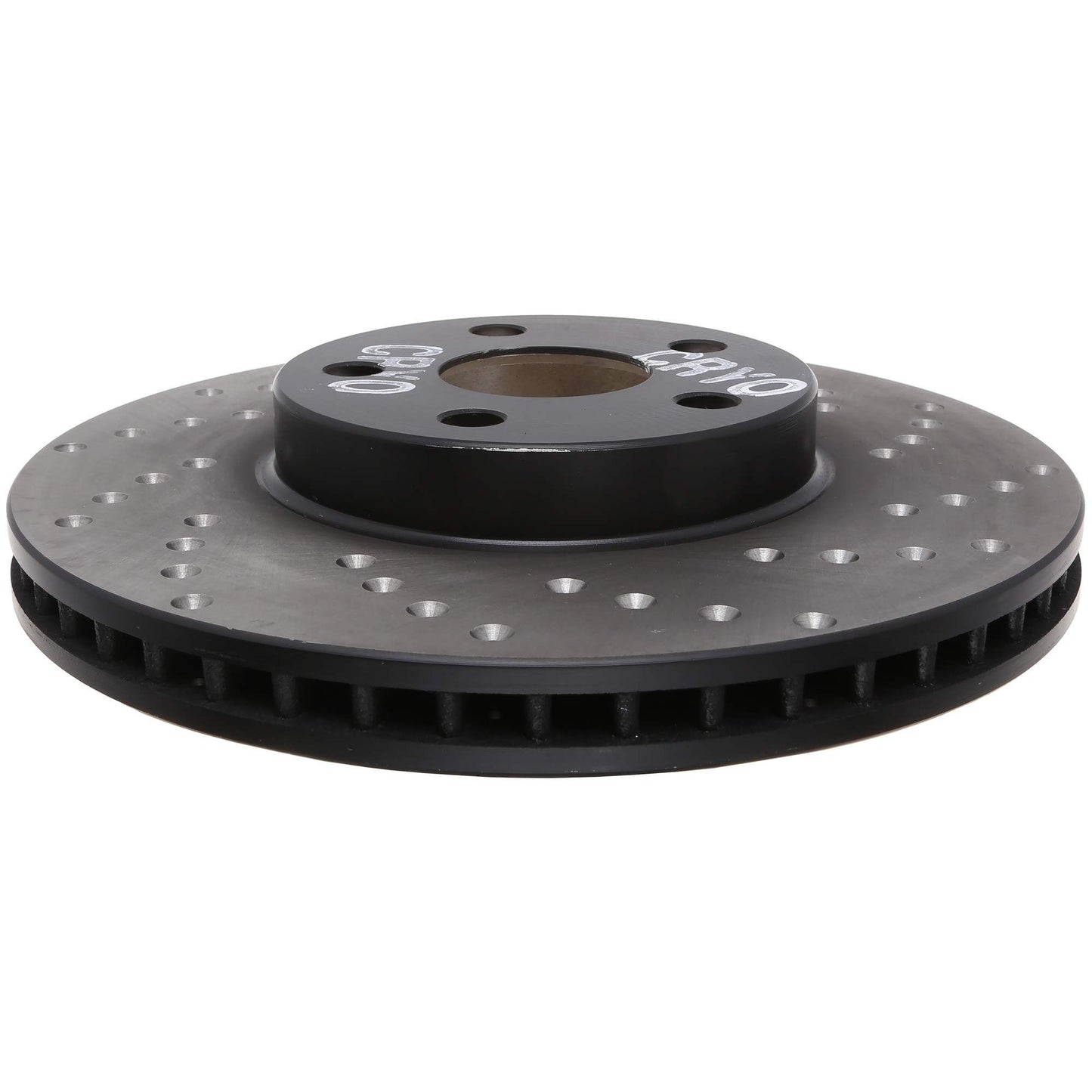 StopTech Sport Cryo Cross Drilled Brake Rotor; Front Left