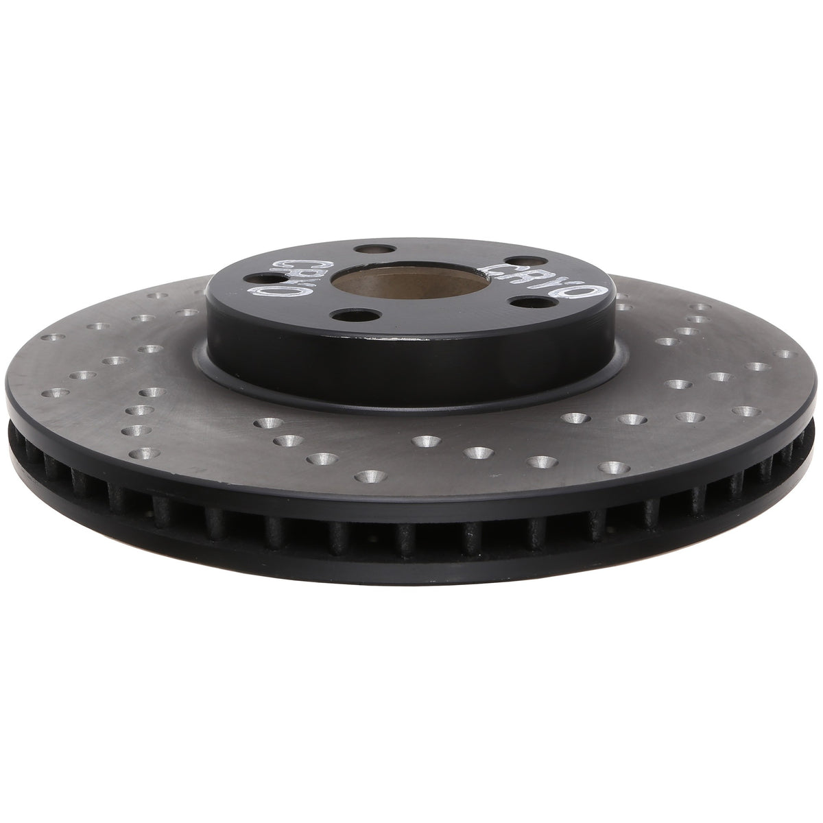 StopTech Sport Cryo Cross Drilled Brake Rotor; Front Left