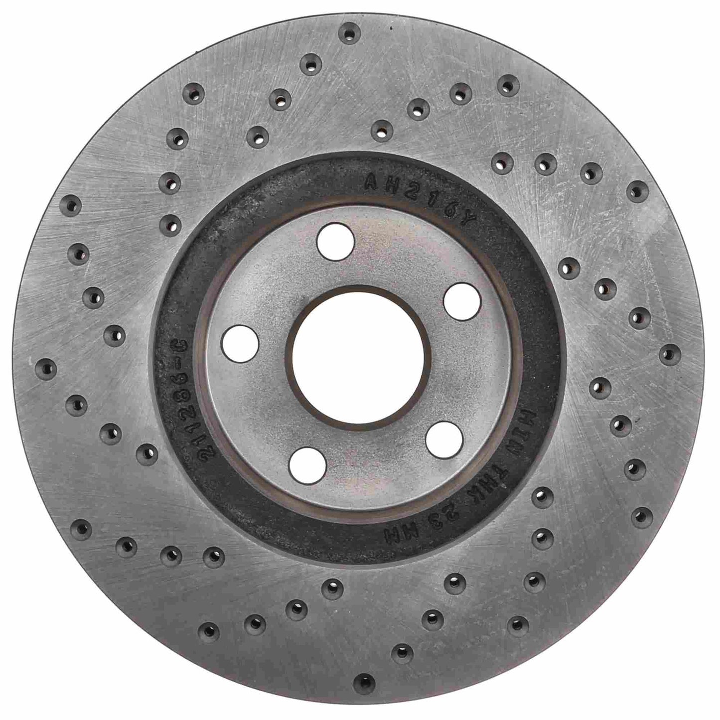 StopTech Sport Cryo Cross Drilled Brake Rotor; Front Left