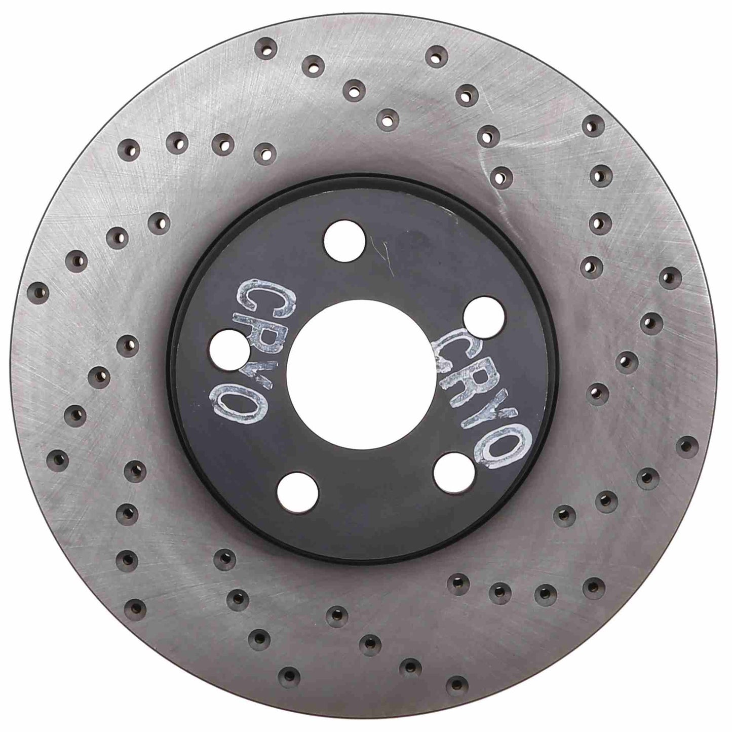 StopTech Sport Cryo Cross Drilled Brake Rotor; Front Left