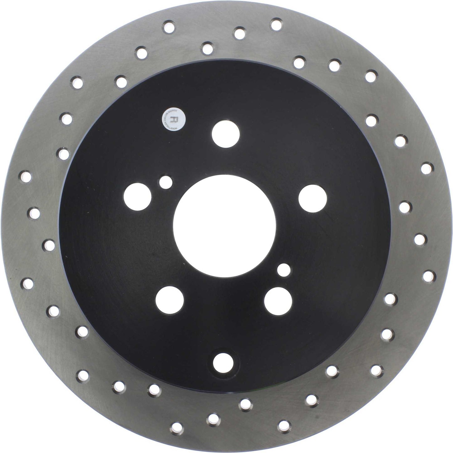 StopTech Sport Cryo Cross Drilled Brake Rotor; Rear Right