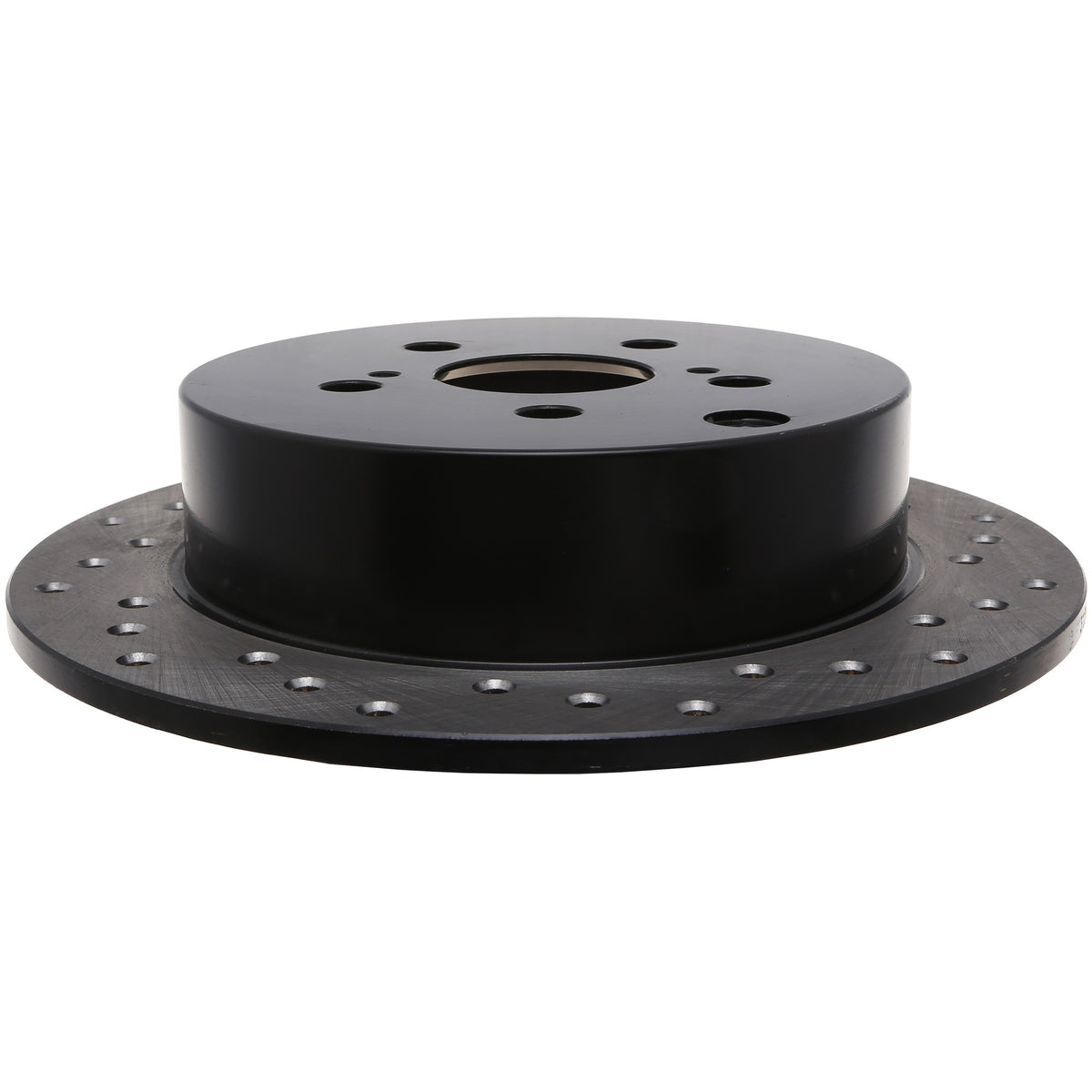 StopTech Sport Cross Drilled Brake Rotor; Rear Left