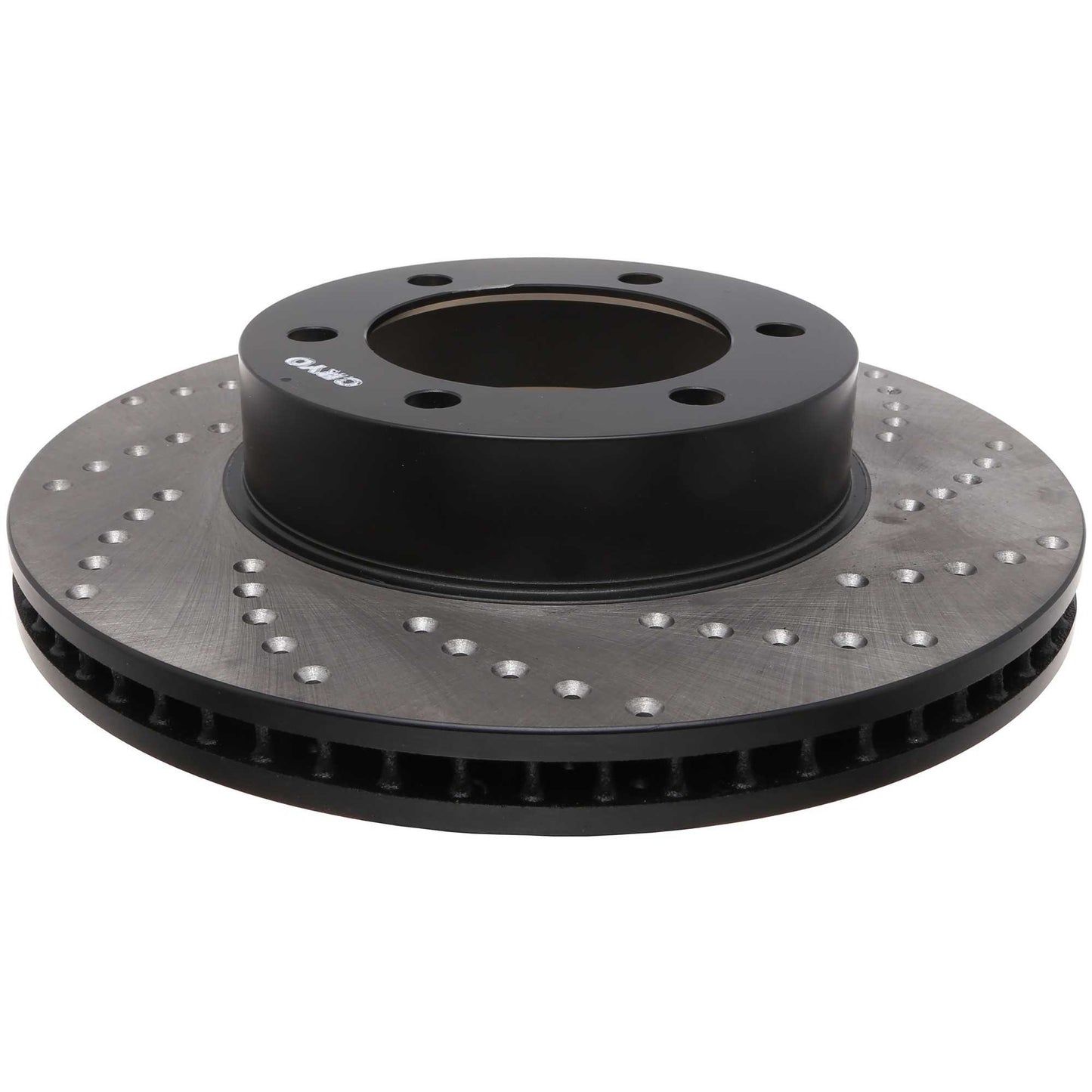 StopTech Sport Cryo Cross Drilled Brake Rotor; Front Left