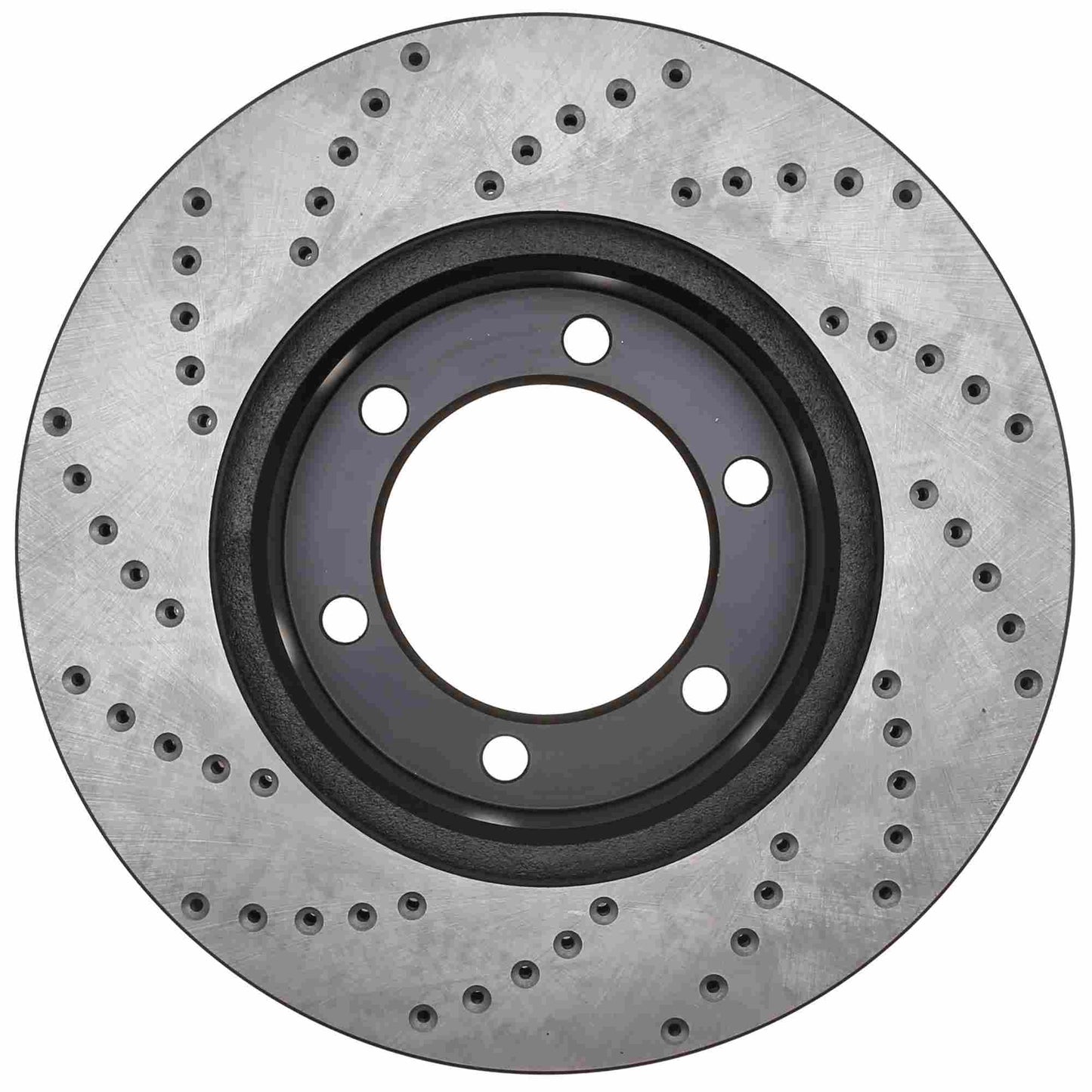 StopTech Sport Cryo Cross Drilled Brake Rotor; Front Left
