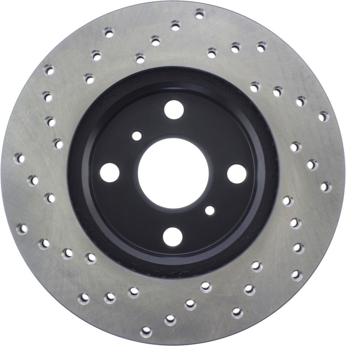 StopTech Sport Cryo Cross Drilled Brake Rotor; Front Left