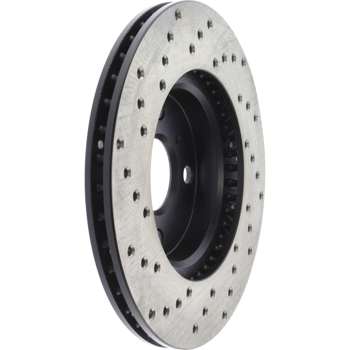 StopTech Sport Cryo Cross Drilled Brake Rotor; Front Left