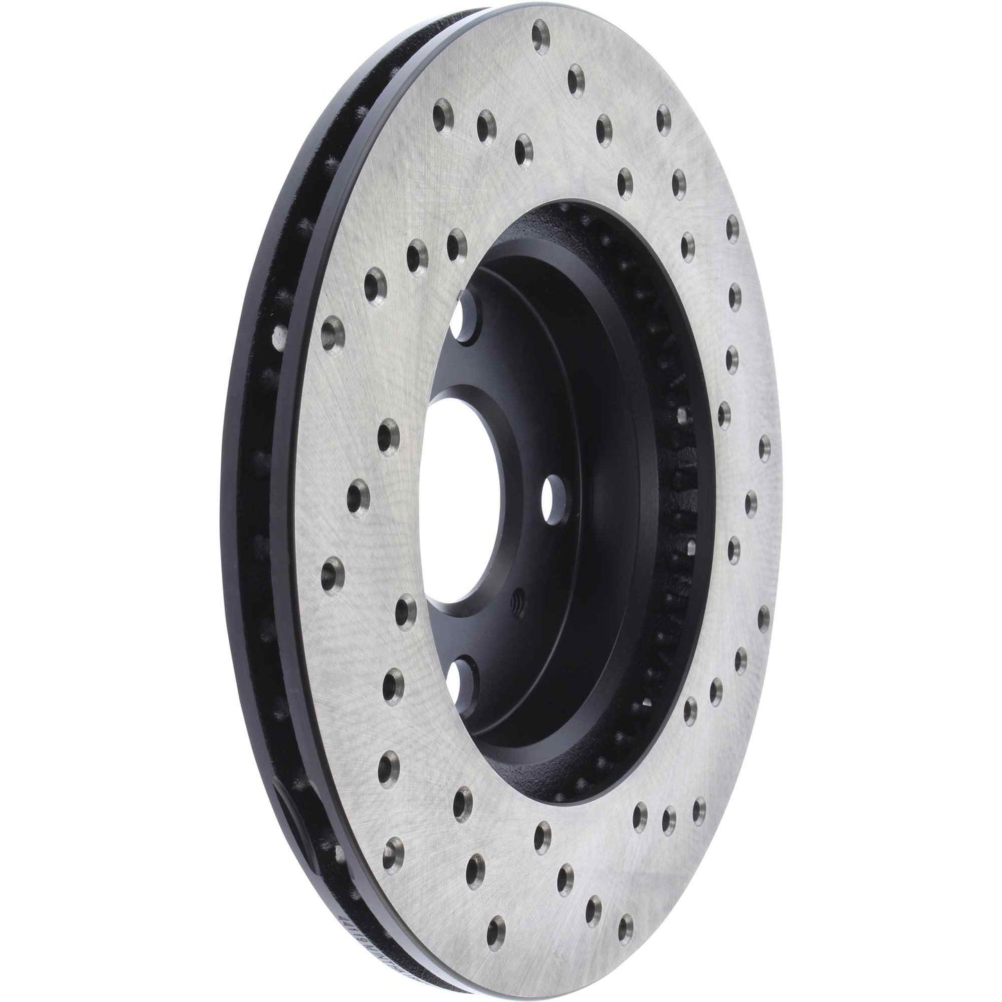 StopTech Sport Cryo Cross Drilled Brake Rotor; Front Right