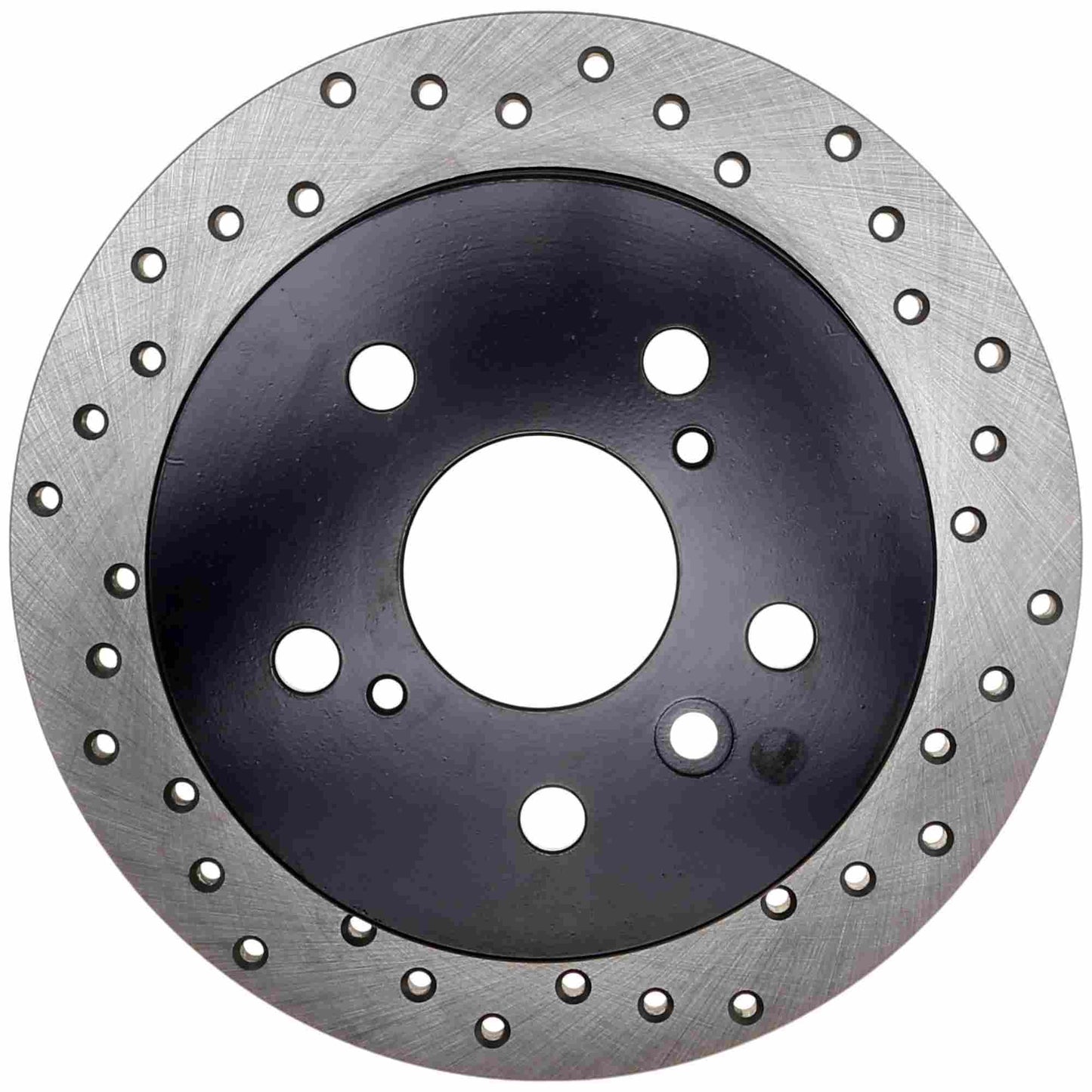 StopTech Sport Cryo Cross Drilled Brake Rotor; Rear Left