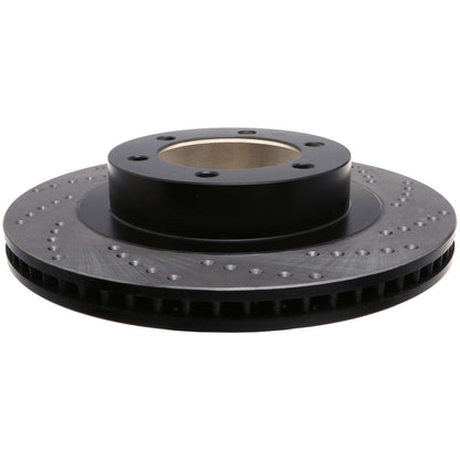 StopTech Sport Cross Drilled Brake Rotor Front Left 128.44127L