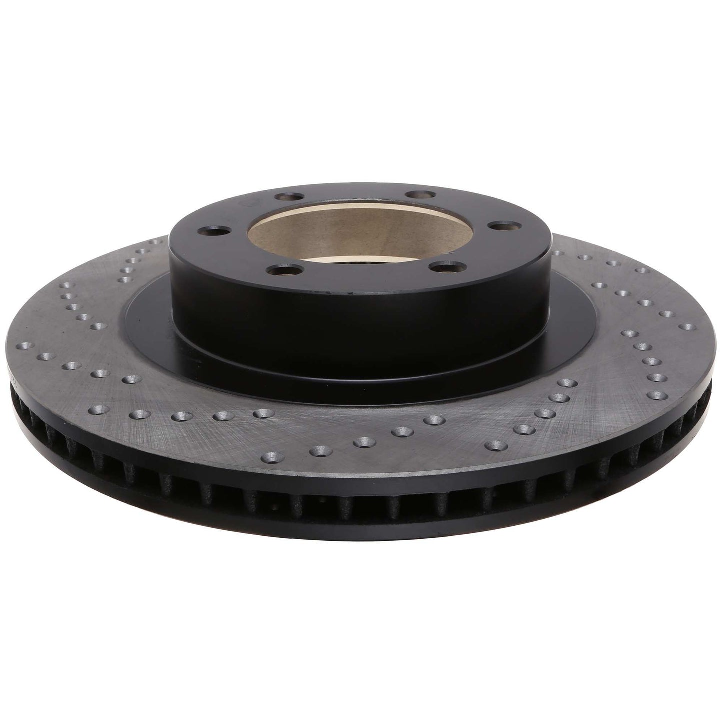 StopTech Sport Cross Drilled Brake Rotor Front Right 128.44127R