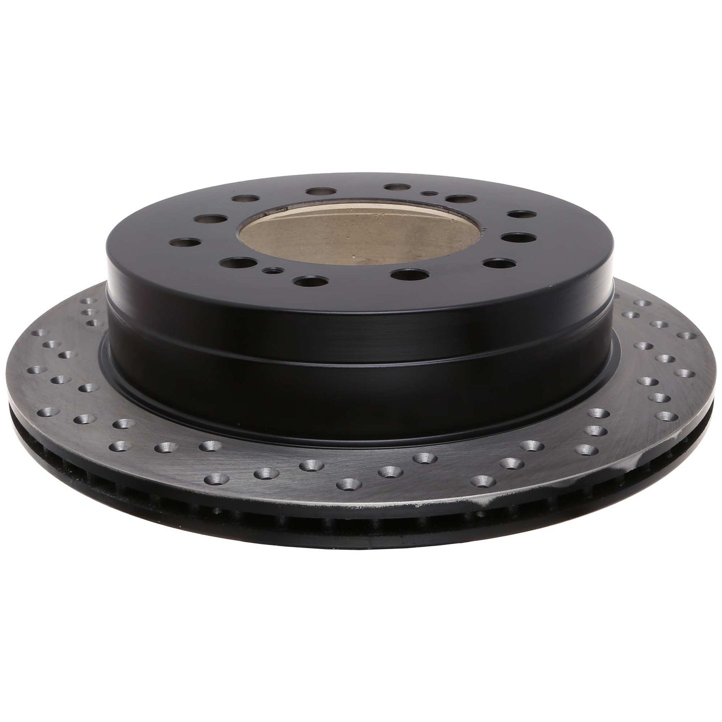 StopTech Sport Cross Drilled Brake Rotor; Rear Right