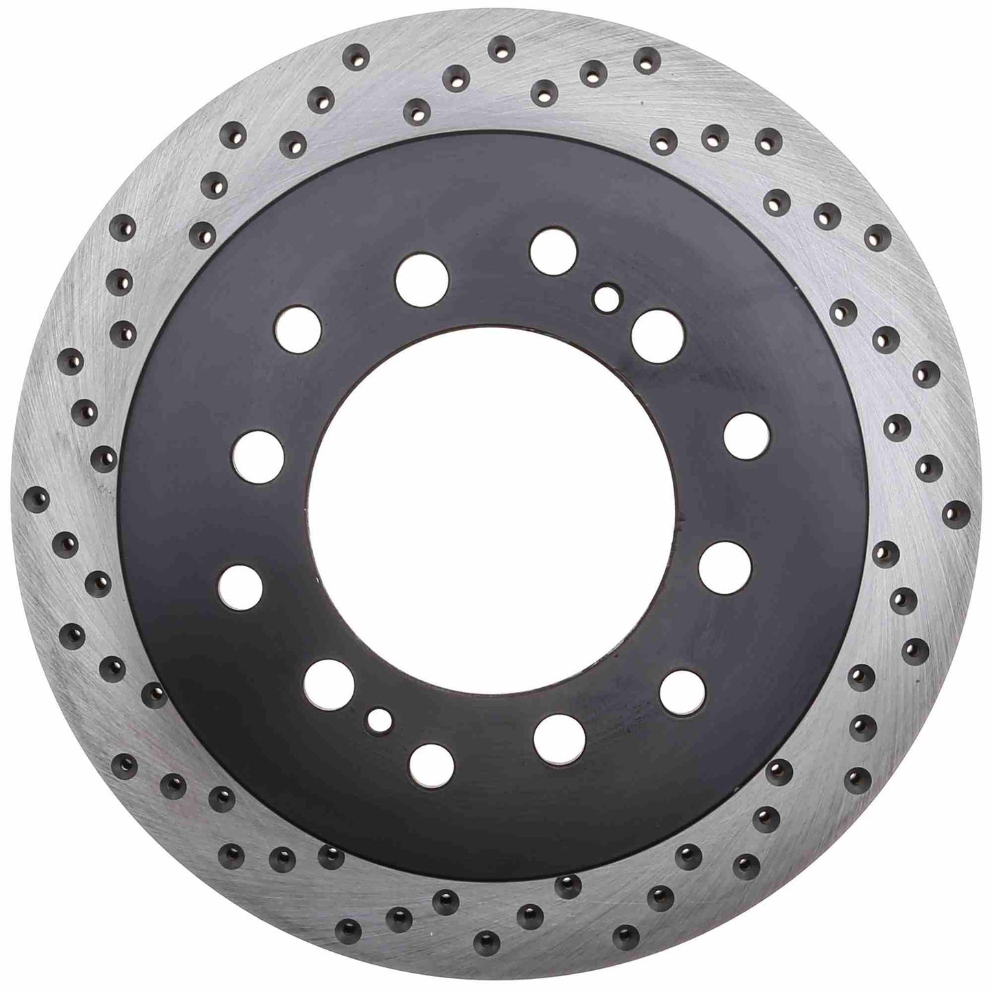 StopTech Sport Cross Drilled Brake Rotor; Rear Right
