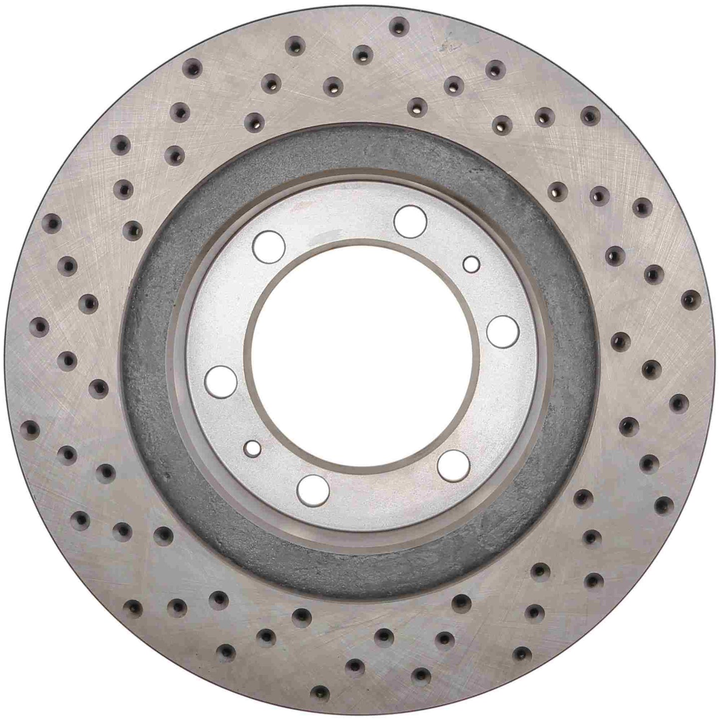 StopTech Sport Cryo Cross Drilled Brake Rotor; Front Left
