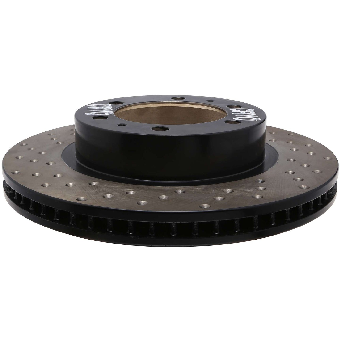 StopTech Sport Cryo Cross Drilled Brake Rotor; Front Right