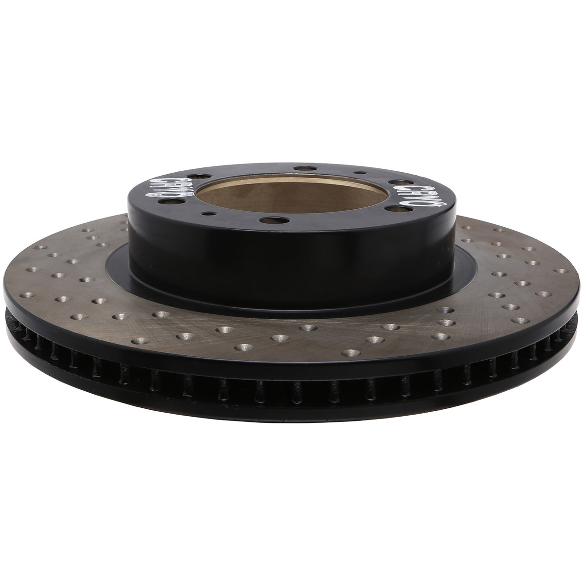 StopTech Sport Cryo Cross Drilled Brake Rotor; Front Right