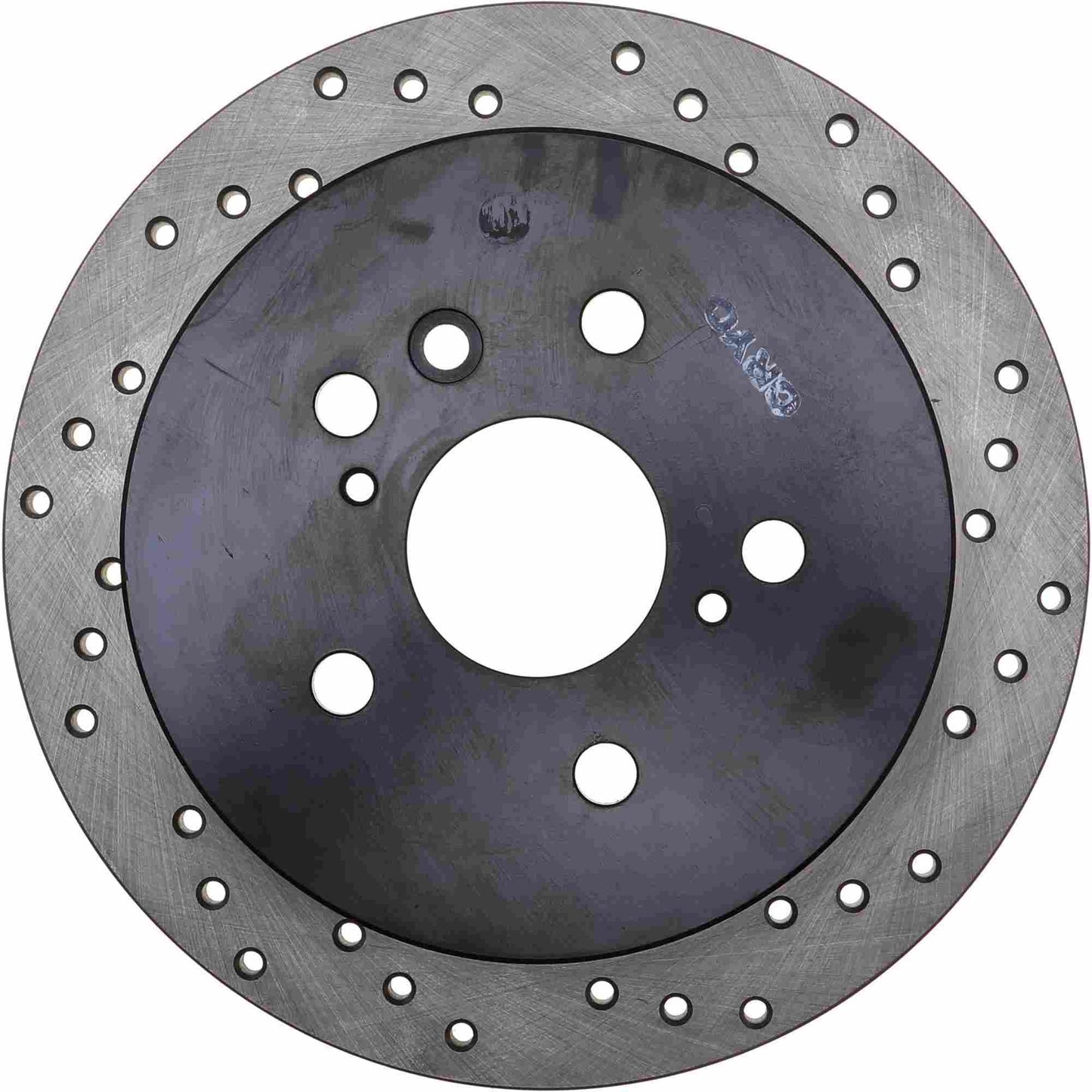 StopTech Sport Cryo Cross Drilled Brake Rotor; Rear Left
