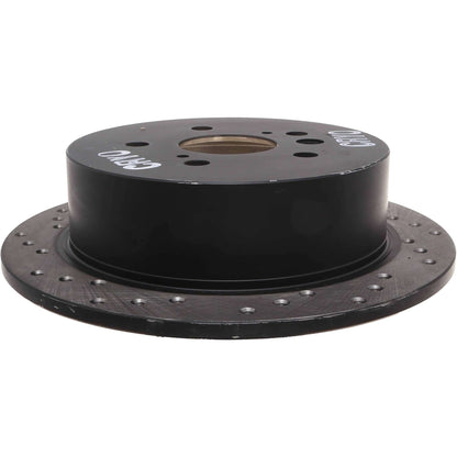 StopTech Sport Cryo Cross Drilled Brake Rotor; Rear Right