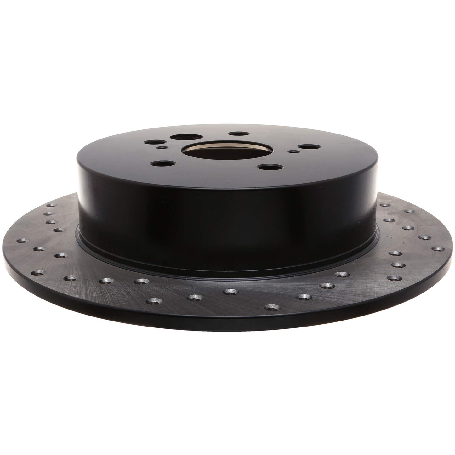 StopTech Sport Cross Drilled Brake Rotor; Rear Right