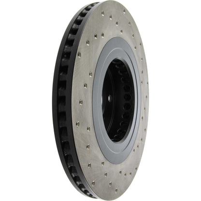 StopTech Sport Cross Drilled Brake Rotor Front Right 128.44137R