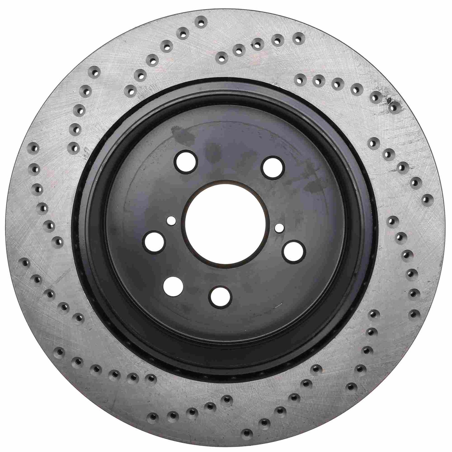 StopTech Sport Cryo Cross Drilled Brake Rotor; Rear Left