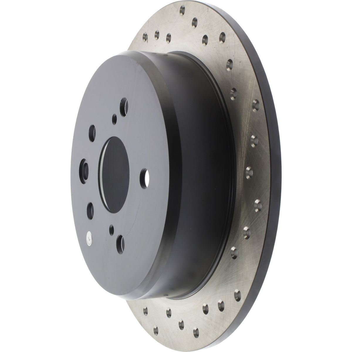StopTech Sport Cryo Cross Drilled Brake Rotor; Rear Left