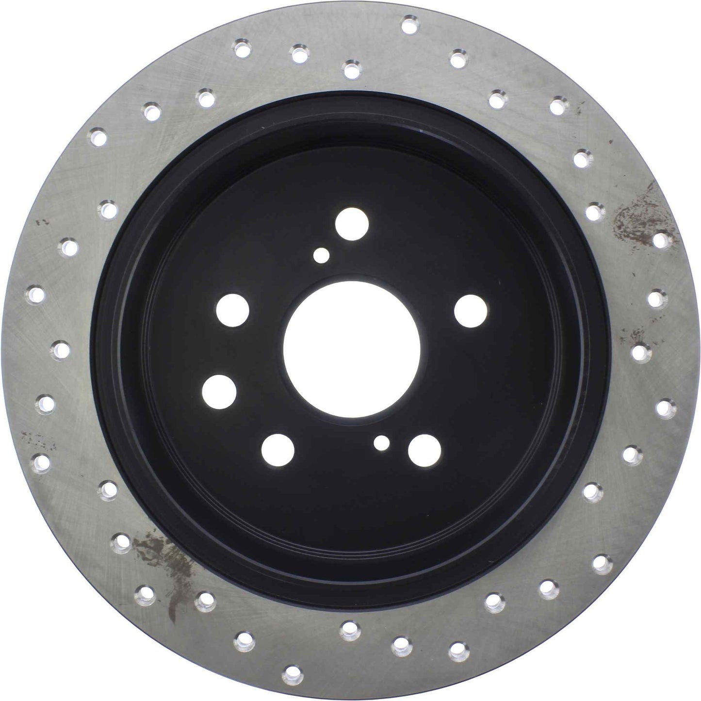 StopTech Sport Cryo Cross Drilled Brake Rotor; Rear Right