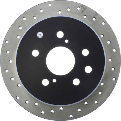 StopTech Sport Cryo Cross Drilled Brake Rotor; Rear Right