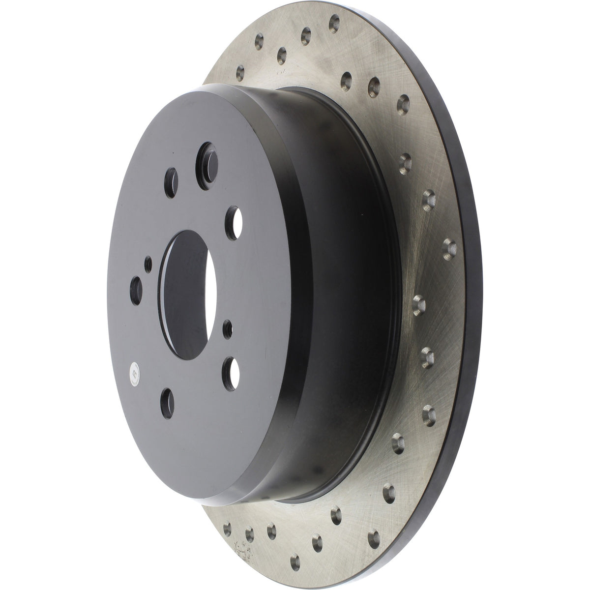 StopTech Sport Cryo Cross Drilled Brake Rotor; Rear Right