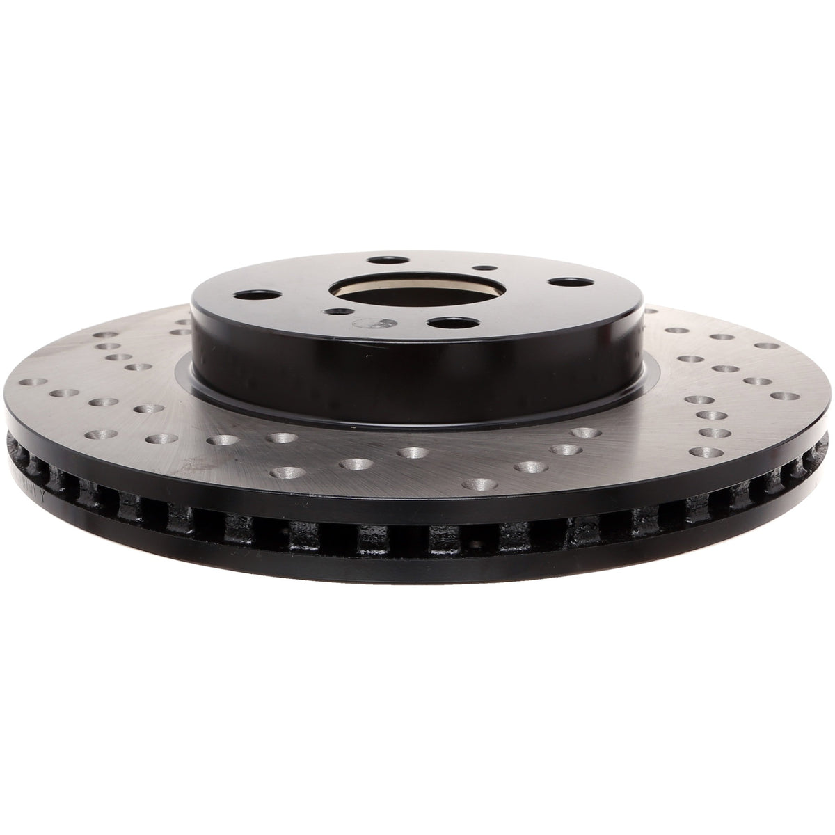 StopTech Sport Cryo Cross Drilled Brake Rotor; Front Right