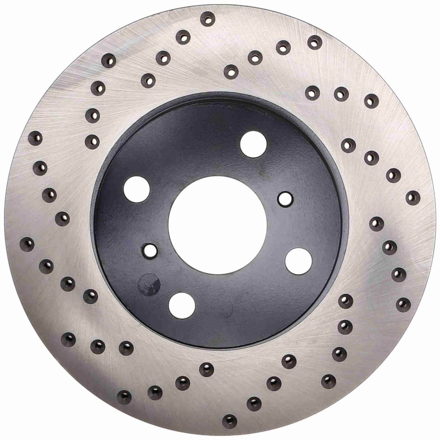 StopTech Sport Cryo Cross Drilled Brake Rotor; Front Right