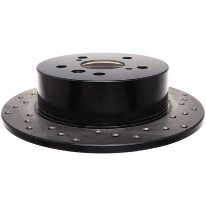 StopTech Sport Cross Drilled Brake Rotor Rear Left 128.44144L
