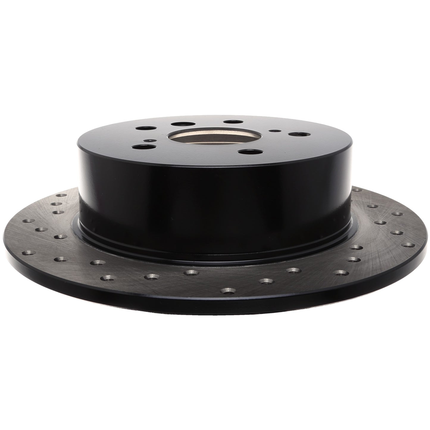 StopTech Sport Cross Drilled Brake Rotor; Rear Right