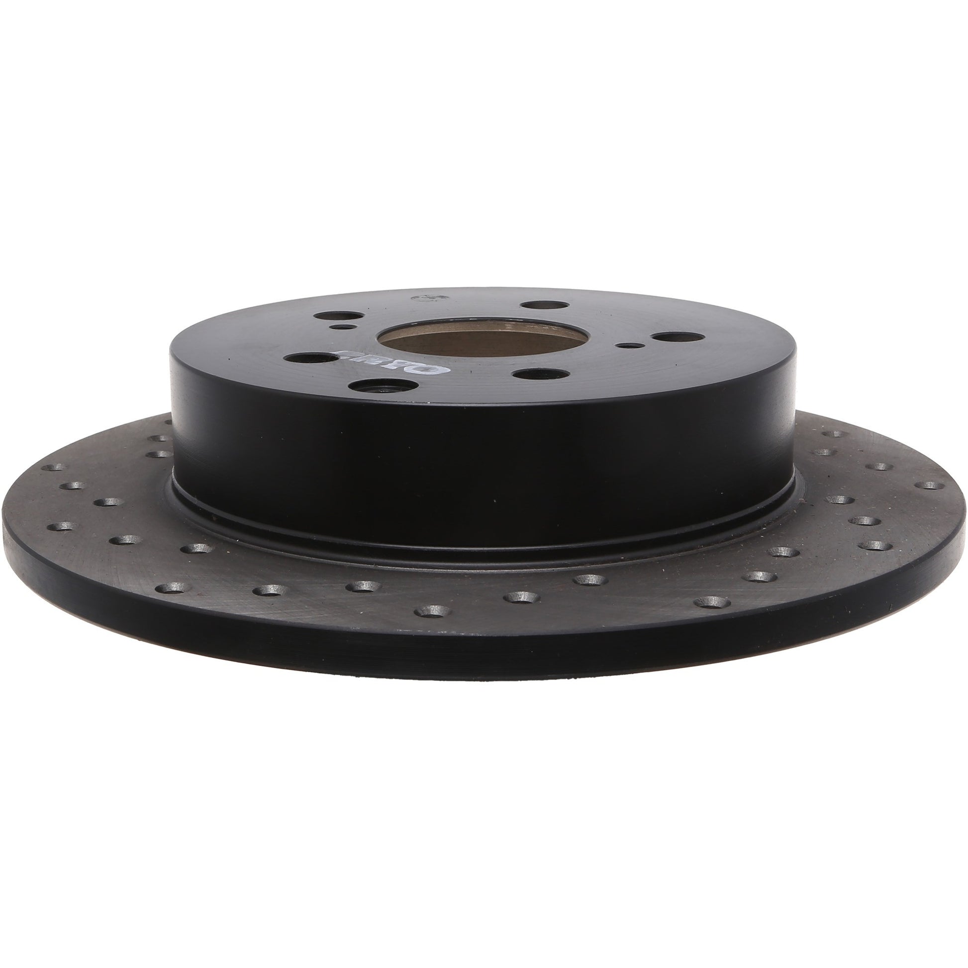 StopTech Sport Cross Drilled Brake Rotor; Rear Right