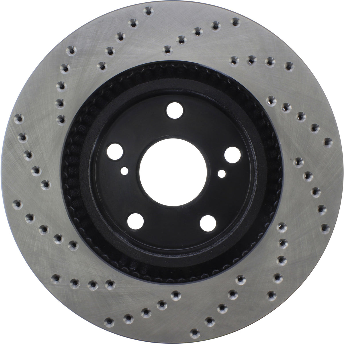 StopTech Sport Cryo Cross Drilled Brake Rotor; Front Left