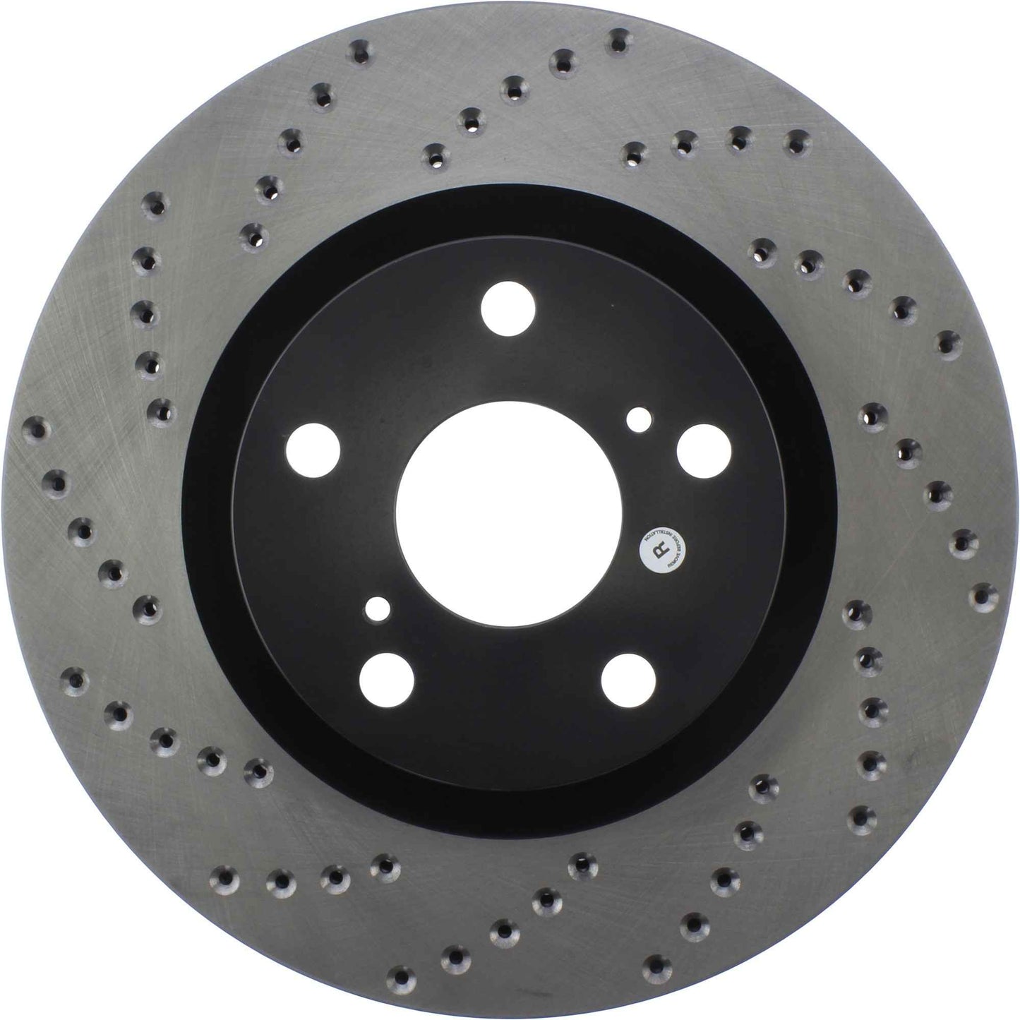 StopTech Sport Cryo Cross Drilled Brake Rotor; Front Right