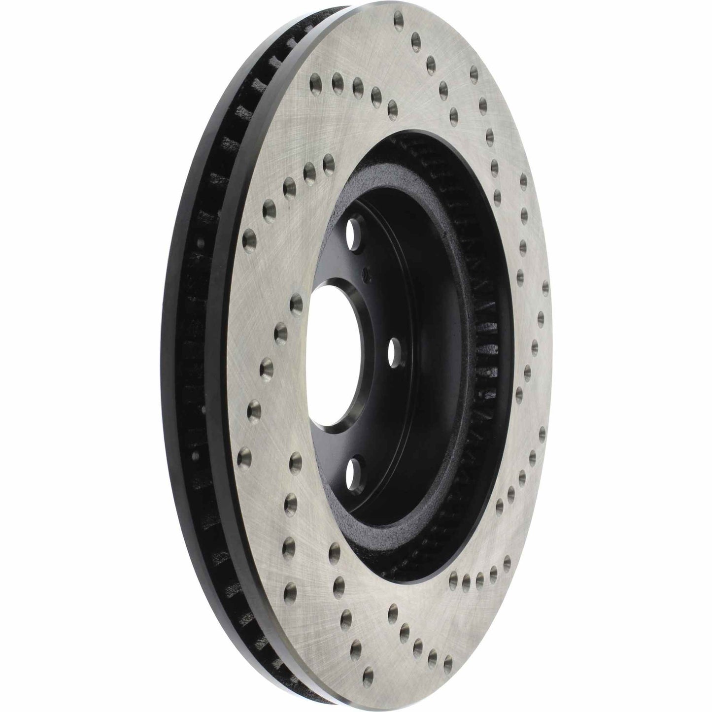 StopTech Sport Cryo Cross Drilled Brake Rotor; Front Right