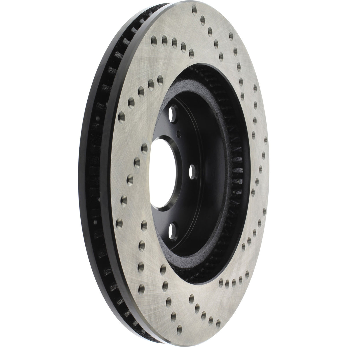 StopTech Sport Cryo Cross Drilled Brake Rotor; Front Right