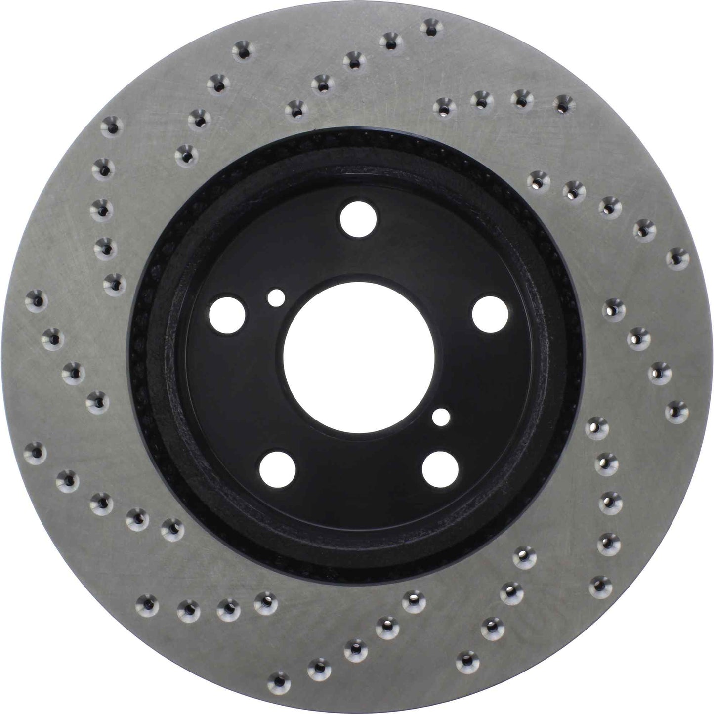 StopTech Sport Cryo Cross Drilled Brake Rotor; Front Left