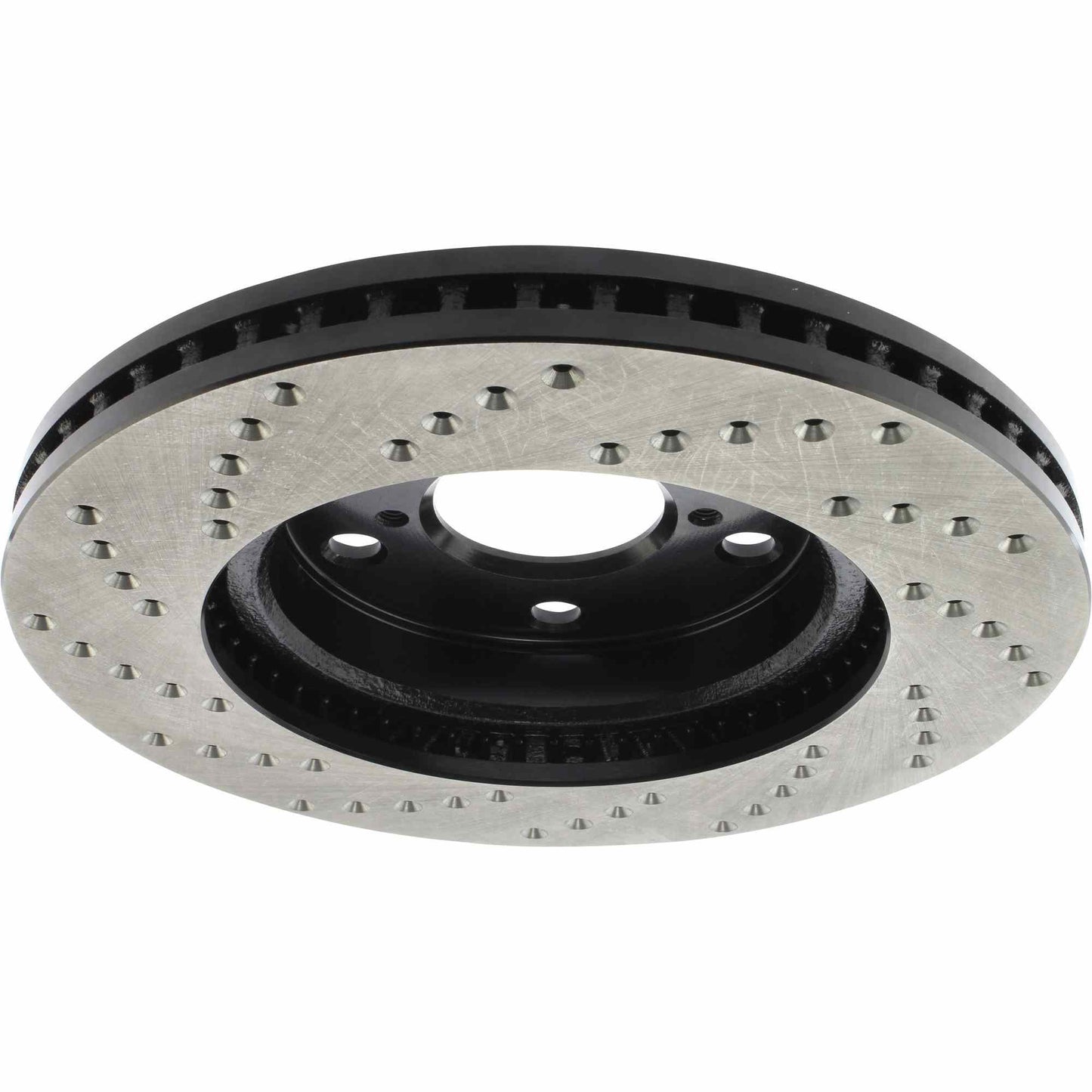 StopTech Sport Cryo Cross Drilled Brake Rotor; Front Left