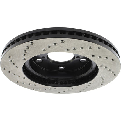 StopTech Sport Cryo Cross Drilled Brake Rotor; Front Left