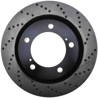 StopTech  Sport Cryo Cross Drilled Brake Rotor; Front Left
