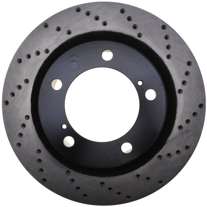 StopTech  Sport Cryo Cross Drilled Brake Rotor; Front Left