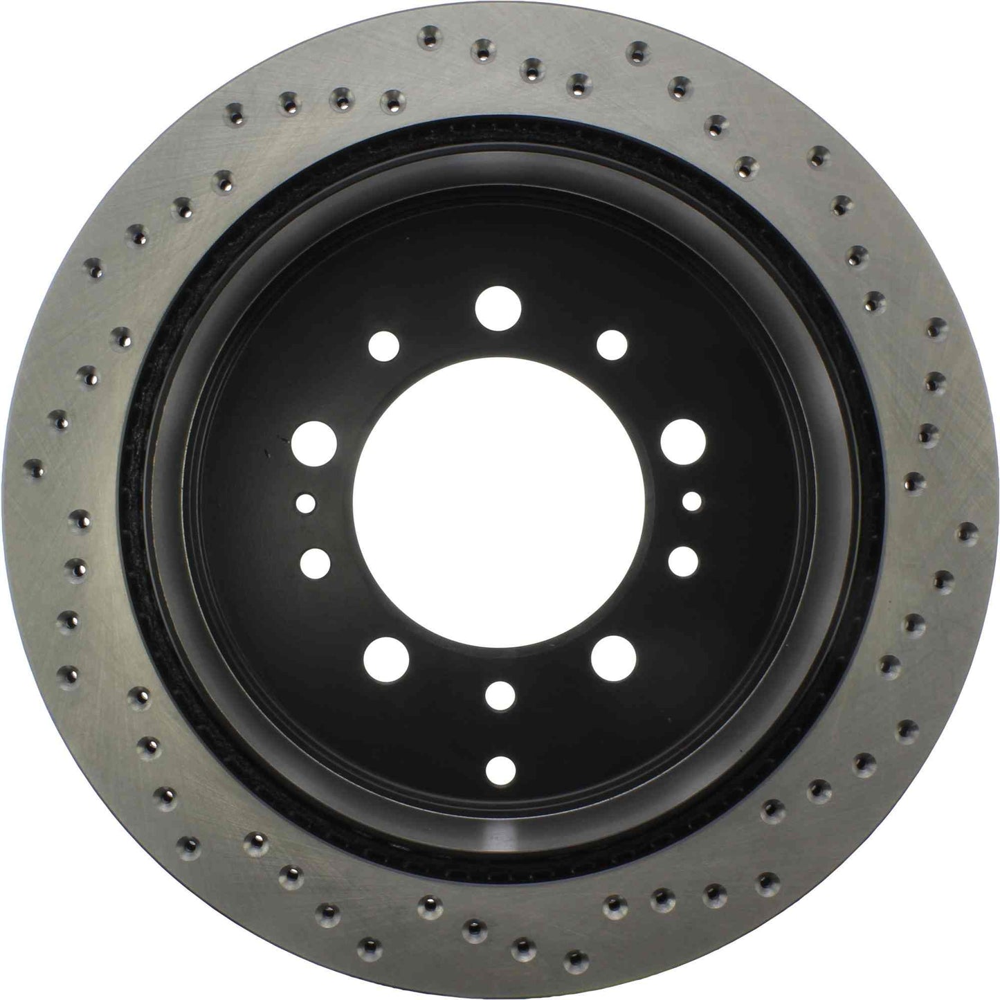 StopTech Sport Cryo Cross Drilled Brake Rotor; Rear Right