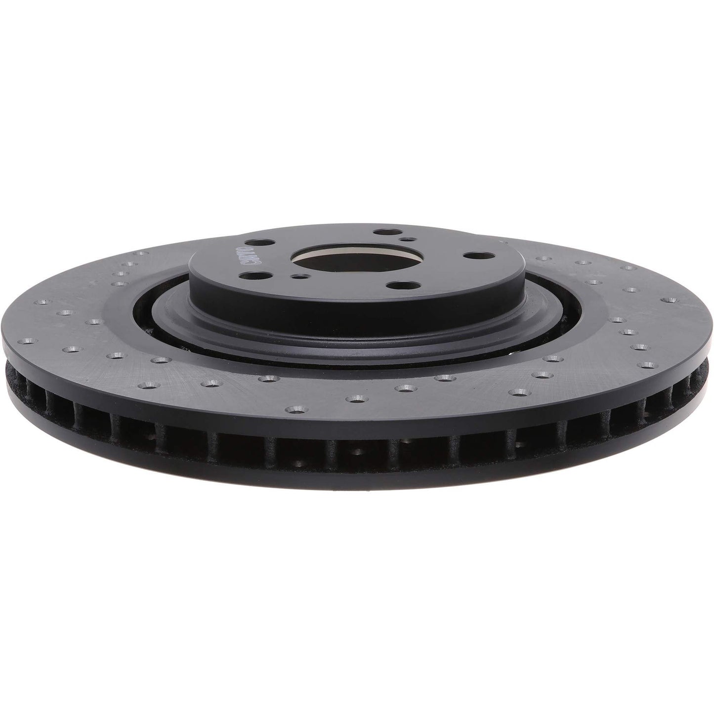 StopTech Sport Cryo Cross Drilled Brake Rotor; Front Right