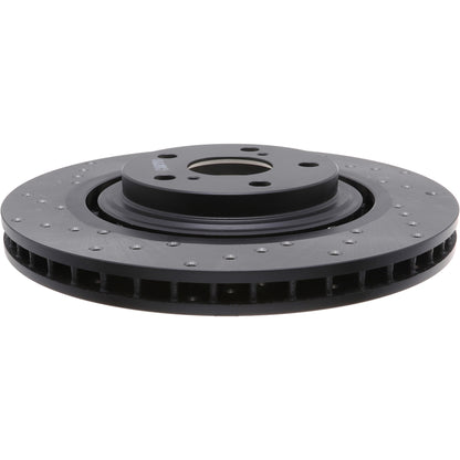 StopTech Sport Cryo Cross Drilled Brake Rotor; Front Right