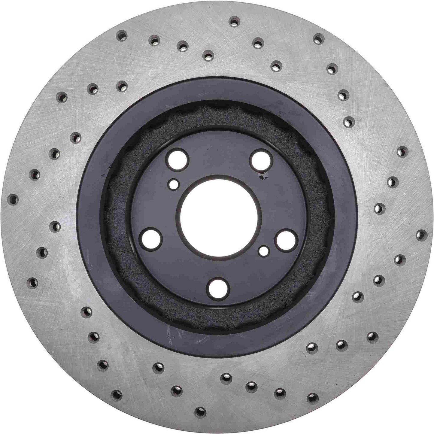 StopTech Sport Cryo Cross Drilled Brake Rotor; Front Right