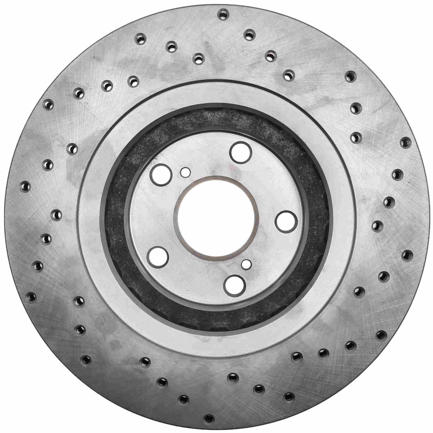 StopTech Sport Cross Drilled Brake Rotor Front Right 128.44158R