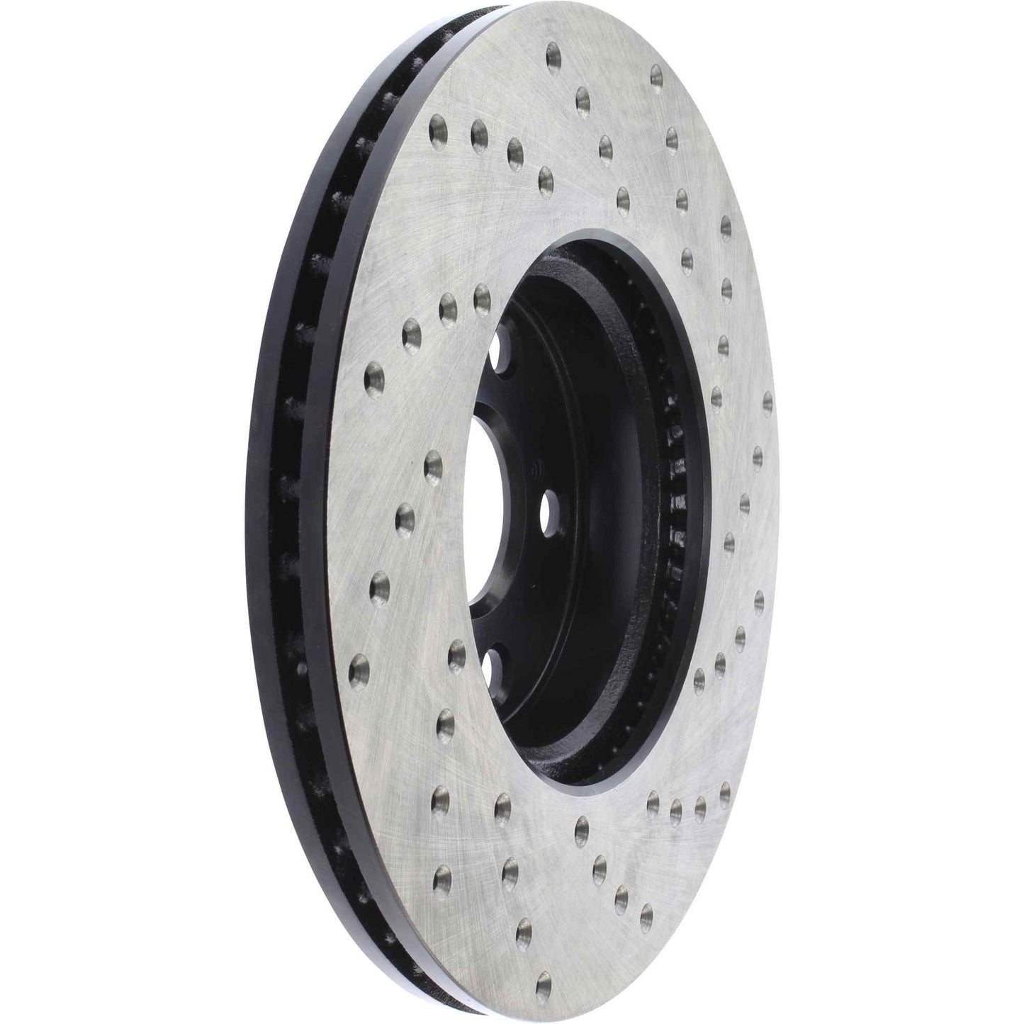 StopTech Sport Cryo Cross Drilled Brake Rotor; Front Right