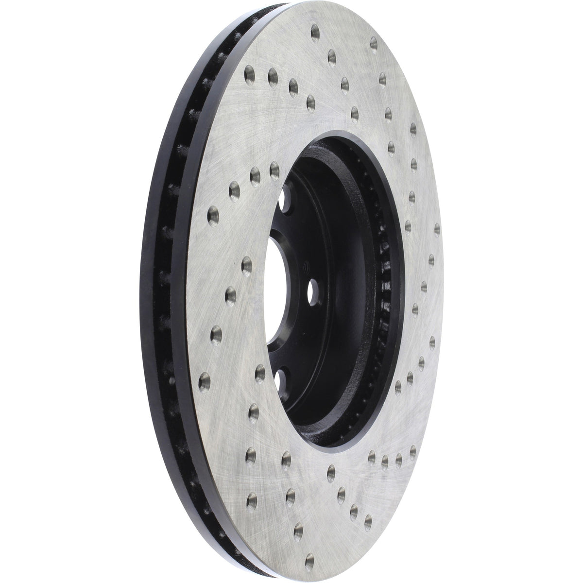 StopTech Sport Cryo Cross Drilled Brake Rotor; Front Right